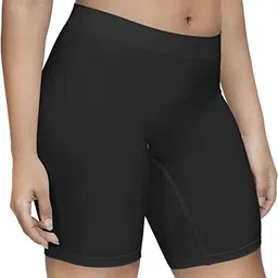 mysha Pack of 2 Solid Women Multicolor Cycling Shorts image 4