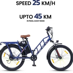 motovolt HUM Standard Normal Range 26 inches Single Speed Lithium-ion (Li-ion) Electric Cycle image 3
