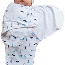 mammachamp Swaddle Wrap Blanket for Newborn & Infant, 0-6 Months Pk1 Sleeping Bag image 3