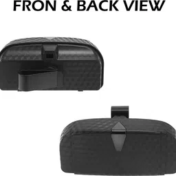 ayw Universal New Black Colour Multipurpose Sunglass Holder For Car-51 Black Car Sunglass Clip Holder image 2