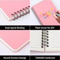 craft maniacs ECO FRIENDLY 2023 COLLECTION A5 Notebook RULED 120 Pages image 3