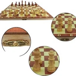 hyper Chess board 14x14 inch with Coins 30.5 cm Chess Board image 2