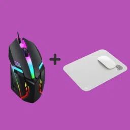 rssh creation Mouse and Mouse Pad Combo 1 Non Slip Base Dual Sided Mousepad-picture-17