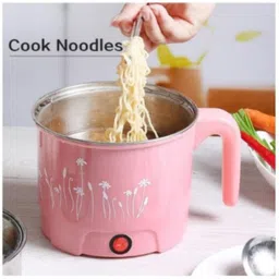 modexaglobal Electric Multifunction Cooking Pot Cooker Mini Electric Cooker Steamer Cook Pots Travel Cooker image 4
