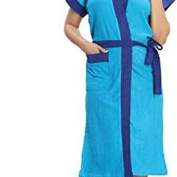 poorak Blue XXL Bath Robe-picture-11