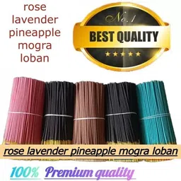shri hari kripa 5 Fragrances 500 gram rose, sandal, loban, mogra, pineapple (500, Set of 1) rose, sandal, loban, mogra, pineapple-picture-11