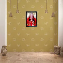 sl gifts MAA KALI Religious Photo Frame for Home & Office Decor Religious Frame image 2