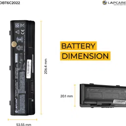 LAPCARE 312-0818 F286H F287H G066H G069H PP37L PP38L R988H 6 Cell Laptop Battery image 4