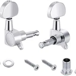 amg music Guitar Keys 1Left + 1Right Sealed String Tuning Pegs Keys for Acoustic Guitar Manual Analog Tuner-picture-15