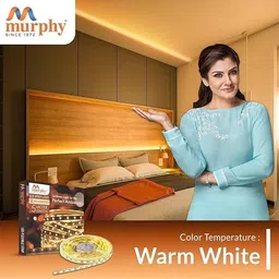 murphy 300 LEDs 5 m White Steady Strip Rice Lights image 5