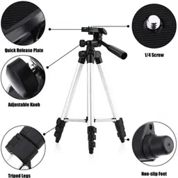 SANNO WORLD Touch Portable & Foldable Camera & Mobile Tripod Tripod, Tripod Kit, Monopod image 3