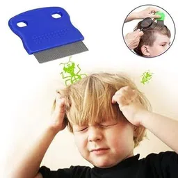 banira Stainless Steel Small teeth Comb-Hair combs for Head Lice, Nit & Egg Removal image 3