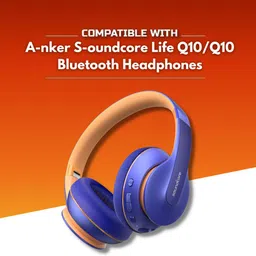 Crysendo Headphone Earpad for Anker Soundcore Life Q10 / Q10 Bluetooth Over The Ear Headphone Cushion image 5