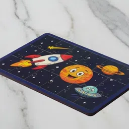 Wooden Educational 1 Space System Jigsaw Puzzle Toy Learning Games Kids-image-4
