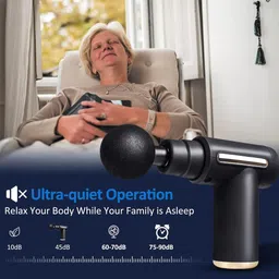 nizix Rechargeable Percussion Gun Massager for Deep Tissue and Muscle Relief image 3