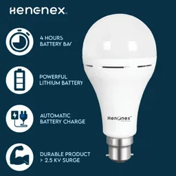 henonex 12 W Inverter Round B22 Inverter Bulb-picture-48