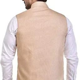 seetoo Solid Men Waistcoat image 2