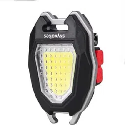 bloomify Super Bright LED Keychain COB Light with Lighter & Bottle Opener 8 hrs Torch Emergency Light image 1