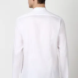 peter england Men Solid Pure Cotton A-line Kurta image 3