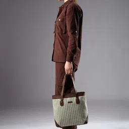 ensac Women Grey Tote image 5