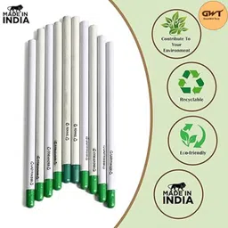 bamboo haat Use And Grown Plantable Recycled Paper Seed Pencil image 4