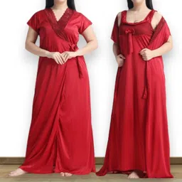 fashonic Pack of 2 Women Nighty Set-picture-25