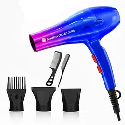 Sanjana Collections Salon Grade Hair Dryer, Diffuser Comb Attachment, Blue/Purple Metallic Finish Hair Dryer-image-75