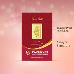 joyalukkas BN21006365 24 (999) K 5 g Gold Bar image 4