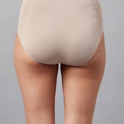 c9 airwear Pack of 2 Women Hipster Beige, Black Panty image 4