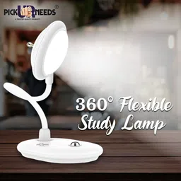 make ur wish Lithium Battery Rechargeable LED Touch On/Off Uniqe Switch Touch Dimmer Table Lamp Study Lamp image 4