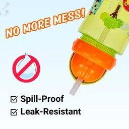 adore Skoozy Sports Straw Sipper with Retractable Head - 250ml image 4