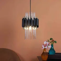 eliante by jainsons lights Damsel Black Iron Hanging Light image 2