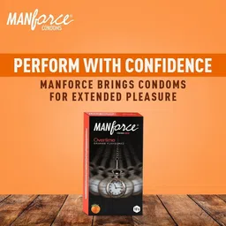 manforce Chocolate flavor condom - 10 Pieces & 3 in 1 Condoms (Ribbed, Contour, Dotted), Overtime Orange Flavoured- 10 Pieces Condom image 5