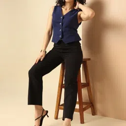 perfect productions Solid Women Waistcoat-picture-15