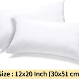 vlysium Cotton Cushion Pack of 2 Solid stripe 12*20 cushions for sofa or chair pillows set (30cm*50cm) image 2