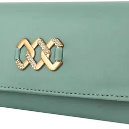 mr. raaq creation Casual, Formal, Party, Sports Light Green Clutch image 4