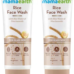 mamaearth RiceWith Rice Water & Niacinamide for Glass Skin Face Wash-picture-18
