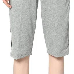 mack jonney Women Silver Capri-picture-18