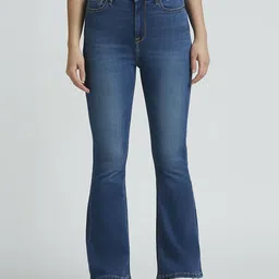 pepe jeans Women Slim High Rise Blue Jeans-picture-12