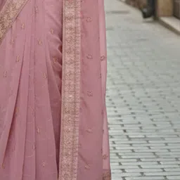 sareemall Embellished Bollywood Georgette Saree image 5