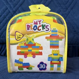 lnrm 30 Pieces Multicolor Building Blocks Set for Kids image 4