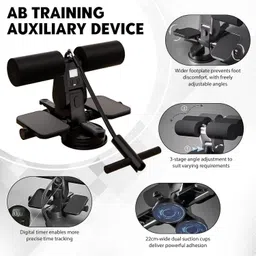 suicune Sit Up Bar Foot Holder, Portable Sit Up Floor Holder, Sit Up Exercise Equipment Ab Exerciser image 3