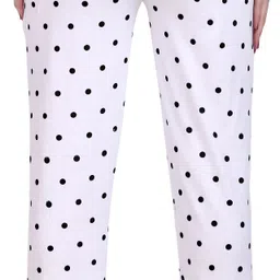 fashionhousets Pack of 2 Women Polka Print Multicolor Track Pants image 2