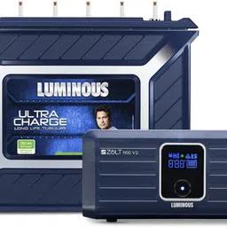 luminous Zolt 1100 with UCTT 18066 Tubular Inverter Battery-picture-42