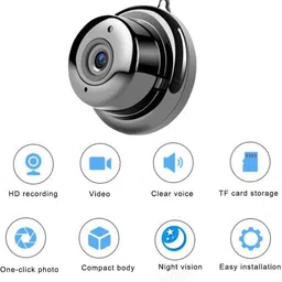 SNARIOVSN Compact Smart Camera with Night Vision Mode Security Camera-image-16