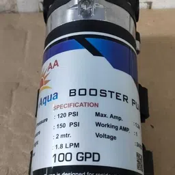 Aqua RO Booster Pump Motor 100 GPD Heavy Diaphragm Motor, Input 24V DC,100% Solid Filter Cartridge-image-33