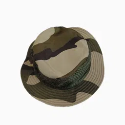 Kumar's Trend Army Military Cisf Net Hat Cotton Camouflage Defence Hat-image-2