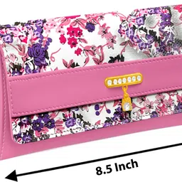g m w Casual, Formal, Party, Sports Pink Clutch image 3