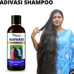 the 99 herbs company Adivasi Shampoo 100ml | Natural Hair Growth & Hair Fall Control-picture-30
