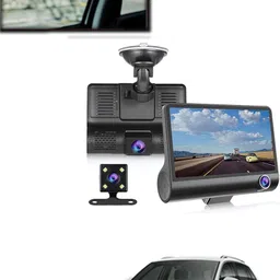 maties 4inch 3Way Car DVR Camera 1080P Video Recorder Cameras 272 Black LCD-picture-25